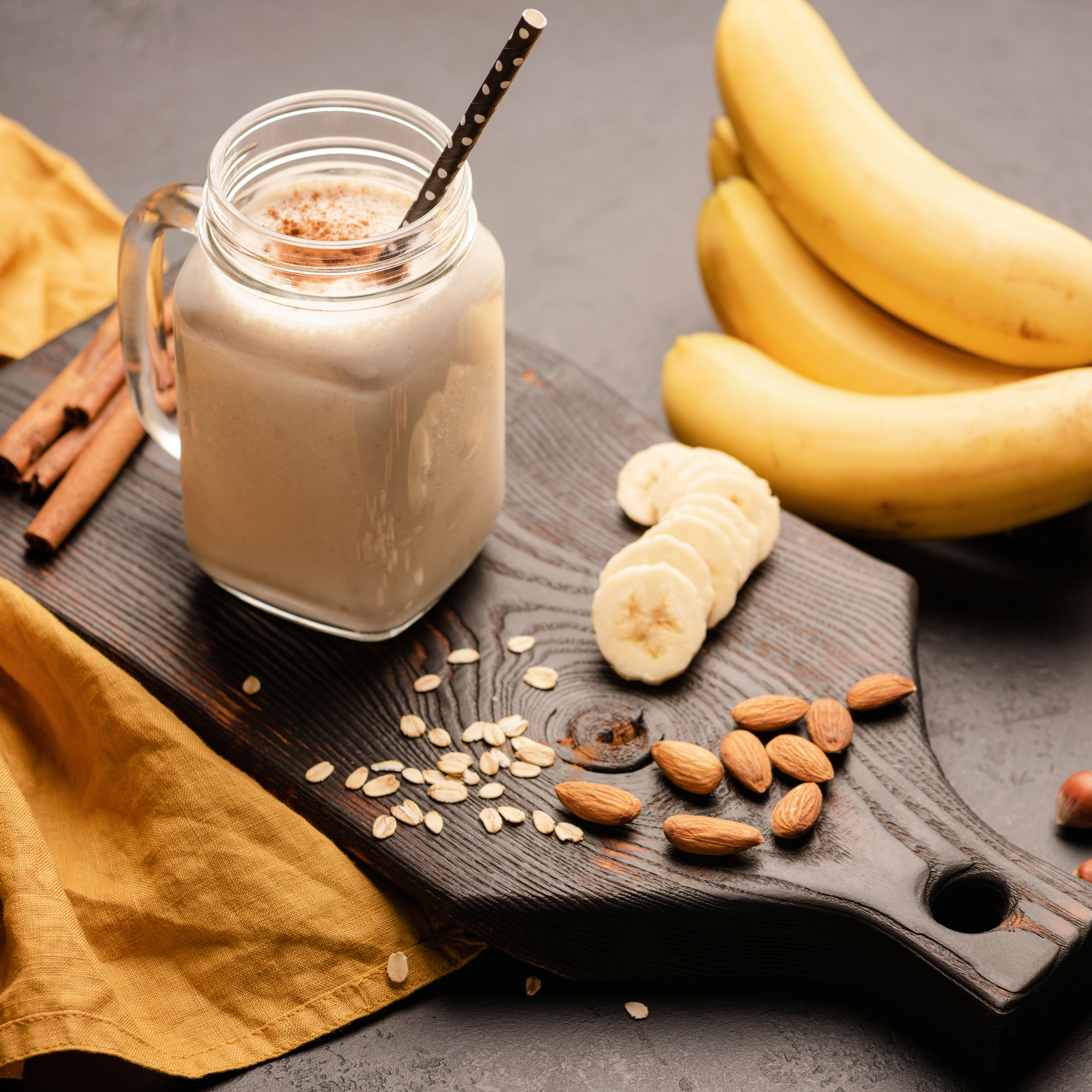 Peanut butter banana smoothie