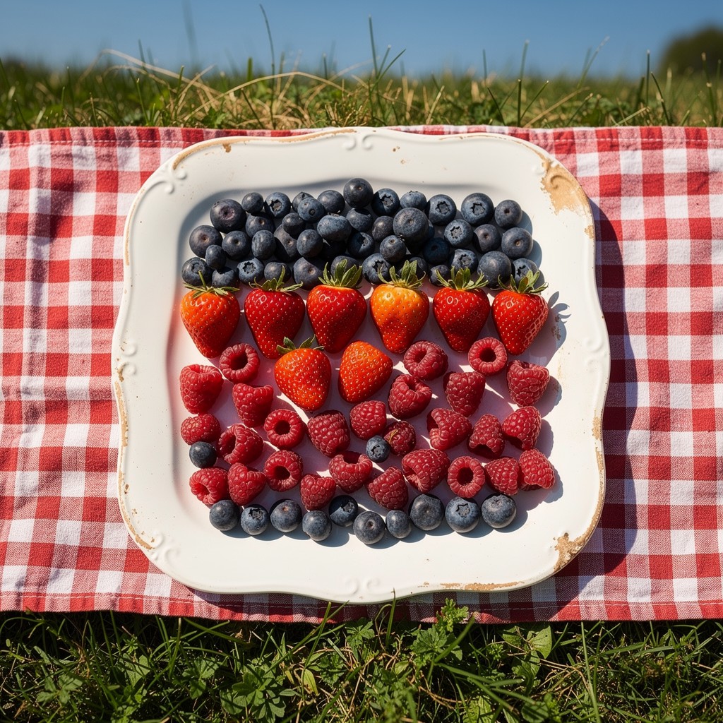 July 4th image picnic